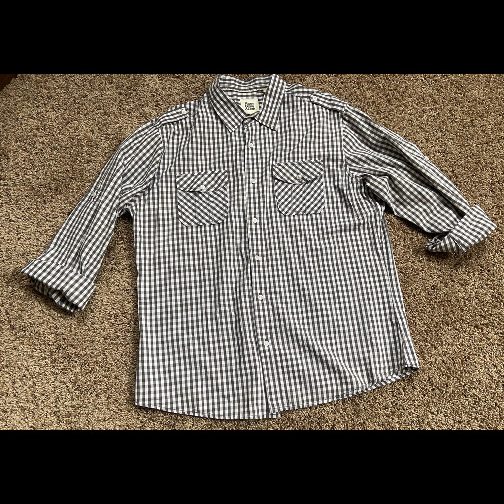 Paper Denim Cloth Shirt